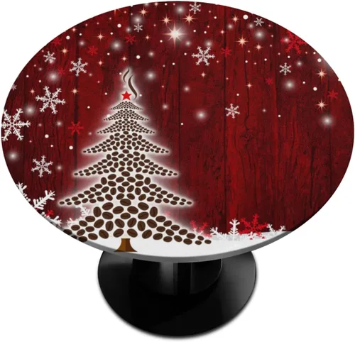 Miniatura 38 de Mantel redondo con diseño de huevos coloridos de Pascua, con borde elástico, impermeable, lavable, para cocina, fiestas, bodas, interiores