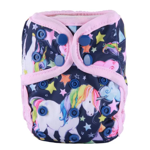 Miniatura 20 de Pañal para bebé recién nacido, 8lbs-10lbs (animal nativo americano)