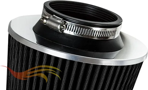 Miniatura 3 de Sistema de admisión de aire frío con kit de protección térmica + filtro combinado negro compatible con Nissan 370Z 09-20 / Infiniti 08-13 G37