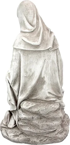 Miniatura 4 de Design Toscano Anne with Young Mother Mary Holy Religious Garden Estatua de jardín, 12 pulgadas de ancho, 21 pulgadas de alto, resina de piedra