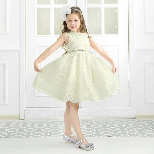 Miniatura 91 de PANDANINJIA Vestido de jada para niñas y niños pequeños, zapatos de princesa Mary Jane con tacones con lazo para fiesta, boda, boda