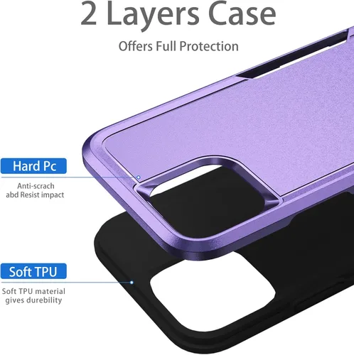 Miniatura 2 de Funda compatible con iPhone 11, protección resistente, a prueba de golpes, a prueba de caídas, a prueba de polvo, antiarañazos, para 11