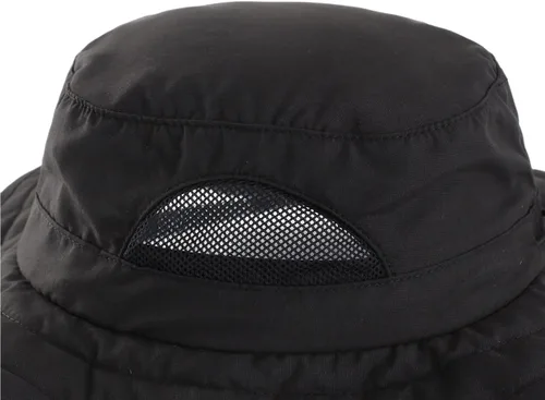 Miniatura 110 de Connectyle Sombrero de sol para niños y niñas, sombrero de pescador de ala ancha UPF 50+, sombrero de protección solar, sombrero transpirable