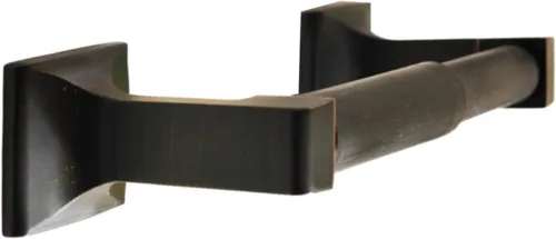 Miniatura 8 de Soporte de papel higiénico negro de SENTO para montaje en pared, soporte de papel higiénico de doble poste, fácil instalación, metal resistente