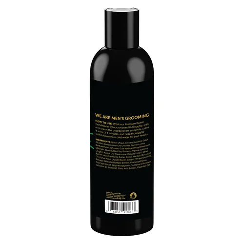 Miniatura 2 de Detroit Grooming Co. Acondicionador de barba con extracto de manzana y aloe vera, suavizante, desenredante e hidratante para barba, 313