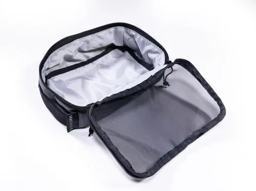 Miniatura 4 de VanEssential Cubo de embalaje con parte superior de malla transparente XS - Gris carbón