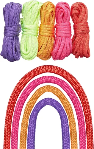 Miniatura 3 de 24 piezas de cuerda de paracaídas de 10 pies 550 multifunción, cuerda de paracaídas, kit de cuerda para hacer manualidades, para cordones, llavero