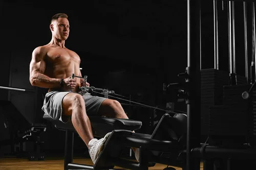 Miniatura 2 de Mango doble D, accesorios de mango de máquina de cable, asas de ejercicio extraíbles de accesorios de gimnasio en casa