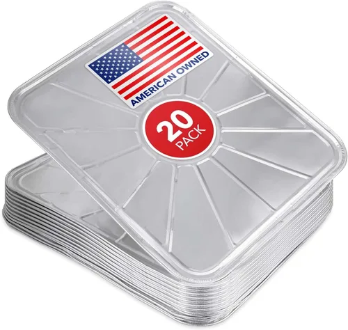 Miniatura 7 de Revestimientos desechables de aluminio para horno (paquete de 5) forros de horno de aluminio para la parte inferior del horno eléctrico y horno