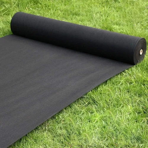 Miniatura 3 de Agfabric 1.5oz 4x50ft tela de barrera de malezas no tejida paisaje pesada no tejida cubierta de suelo para alfombra de jardinería y cama elevada