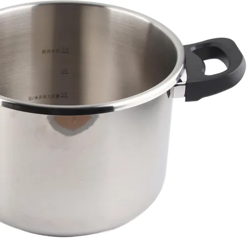 Miniatura 7 de Olla a presión grande, práctica olla a presión multifuncional de acero inoxidable para cocina (8L)