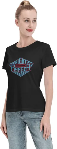 Miniatura 4 de Camisetas de mujer para jóvenes, camisetas de manga corta y cuello redondo