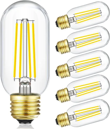 Miniatura 14 de Leools Bombillas LED regulables G16.5, bombillas LED Edison E26 de 6 W, blanco cálido 2700 K, 600 lm, 6 W igual a 60 vatios, bombilla de globo G50