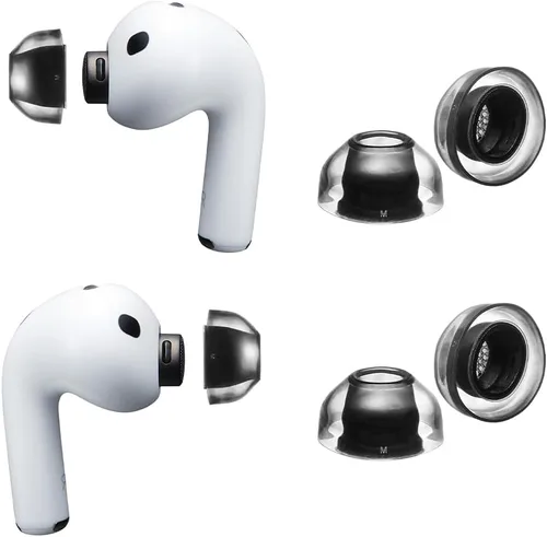 Miniatura 10 de XELASTEC 2 Puntas de Reemplazo para AirPods Pro 3 – Material Adaptable al Calor Corporal, Sellado Sin Costuras, Filtro Micro de 12 Agujeros, Puntas
