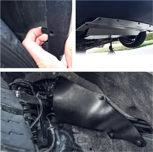 Miniatura 7 de GOOACC 70 piezas de protección contra salpicaduras para el motor, tornillos de protección del cuerpo del parachoques del guardabarros, retenedores