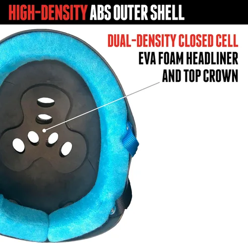 Miniatura 2 de Triple Eight Sweatsaver Halo - Casco de agua, goma negra Carbon Matte