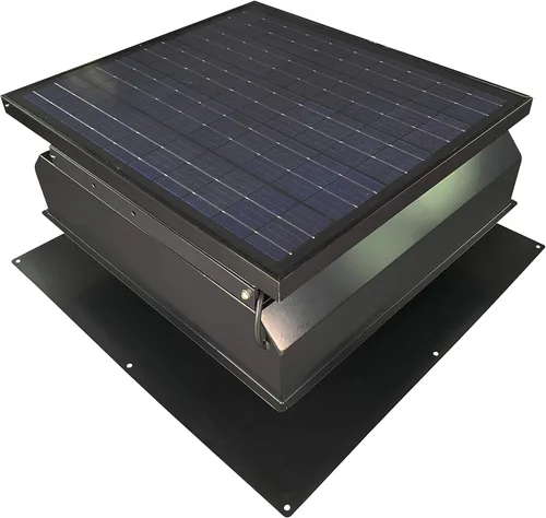 Miniatura 8 de Remington Solar Ventilador solar "Builder Series" de 30 vatios para ático - Incluye adaptador de 110 V para funcionamiento nocturno automático