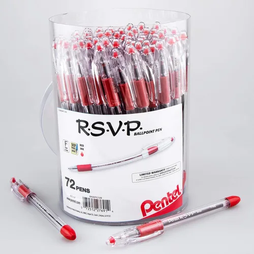 Miniatura 9 de Pentel - Bolígrafo RSVP, Negro