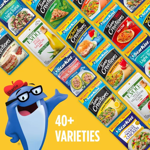Miniatura 9 de StarKist Chicken Creations BOLD - Bolsa estilo búfalo (5 onzas, 12 unidades) Carne blanca totalmente cocida con alto contenido de proteínas, sin