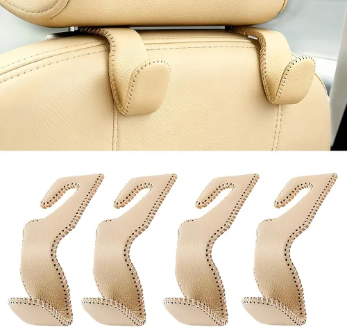 Miniatura 8 de AMVOYOA Ganchos para reposacabezas para bolsos y bolsas, colgador para reposacabezas del asiento trasero del automóvil, gancho de almacenamiento