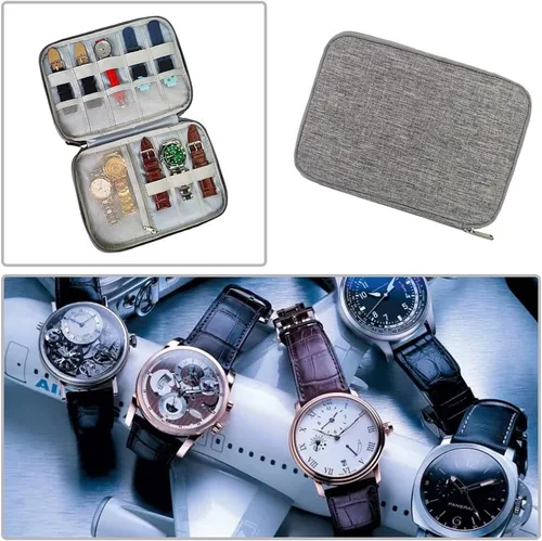 Miniatura 6 de Caja de reloj resistente al desgaste para correas de reloj y accesorios