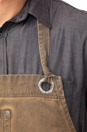 Miniatura 5 de Chef Works Delantal unisex Dorset con peto