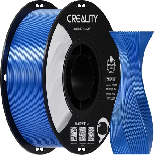 Miniatura 24 de Creality Filamento de madera PLA de 4.4 lbs, filamento de impresora 3D de 0.069 in, textura seda suave, dureza, filamento de impresión de carrete