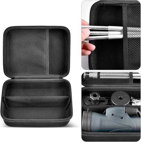 Miniatura 3 de Funda para telescopio monocular compatible con Gosky de 12 x 55 / para Eullsi/para PhysioPhyx 80 x 100 / para Pankoo 12 x 50 / para Titan 12x55