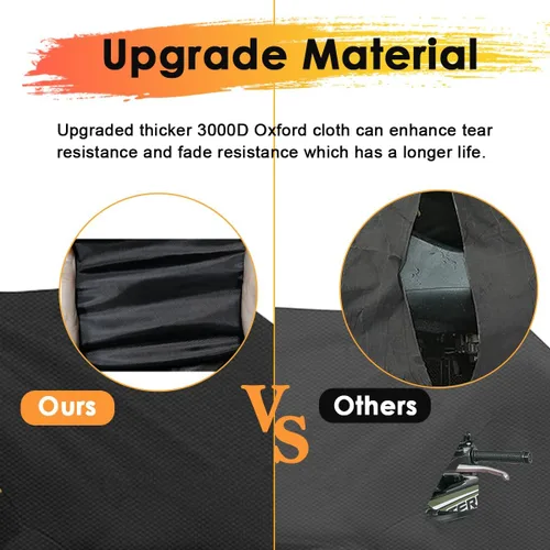 Miniatura 3 de Cubierta para ATV impermeable resistente 300D, cubierta para 4 ruedas, cubiertas de protección al aire libre para todo tipo de clima, adecuadas