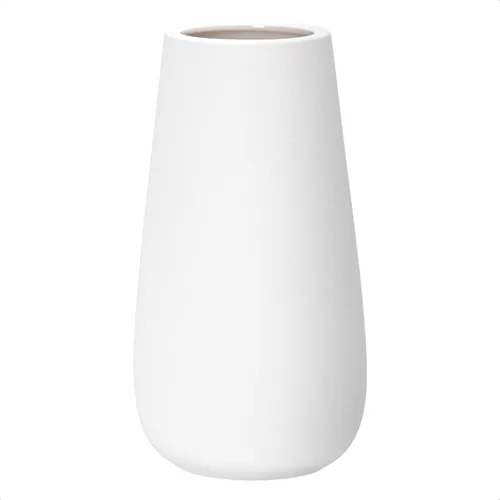Miniatura 17 de D'vine Dev VS-TW-10T - Jarrón moderno de cerámica blanca de 10 pulgadas, ovalado, texturizado con caja de diseño empaquetada, VS-TW-10T Blanco