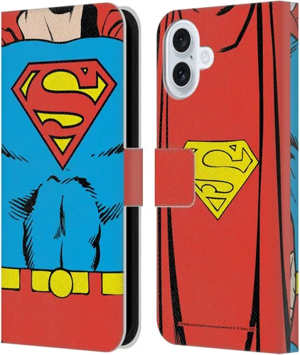 Miniatura 83 de Head Case Designs Funda de piel con licencia oficial de Superman DC Comics con logotipos negros y rojos compatible con Apple iPhone 11