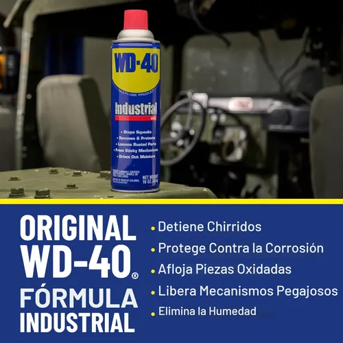 Miniatura 5 de WD-40 Producto multiuso, tamaño industrial, 16 OZ