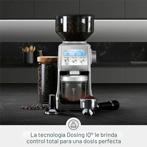 Miniatura 2 de Molinillo de granos de café Breville The Smart Grinder Pro, Acero inoxidable pulido Acero inoxidable cepillado