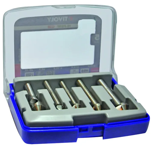 Miniatura 3 de Tivoly 10331670006 FNH04 - Juego de 4 brocas desbarbadoras