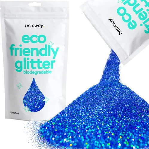 Miniatura 44 de Purpurina biodegradable, holográfica plateada, 3.5 onzas, respetuosa con el medio ambiente, extra gruesa, bioecológica, vegana para festivales