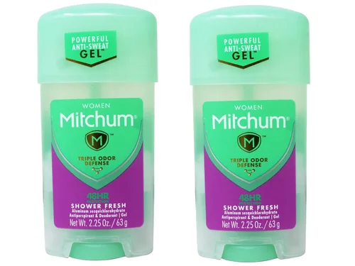 Miniatura 7 de Mitchum Advanced Women Gel antitranspirante y desodorante, Shower Fresh 2.25 oz (paquete de 2)