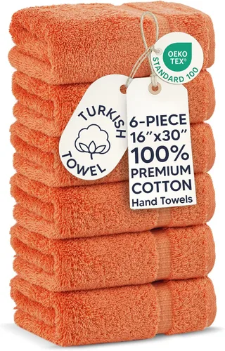 Miniatura 64 de Chakir Turkish Linens - Toallas turcas de 100% algodón, suaves y absorbentes (4 paños, color gris)