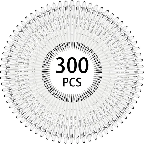 Miniatura 68 de Hasta 500 bolígrafos personalizados a granel, bolígrafo grabado personalizado con punta de lápiz capacitivo, carcasa multicolor retráctil, bolígrafo