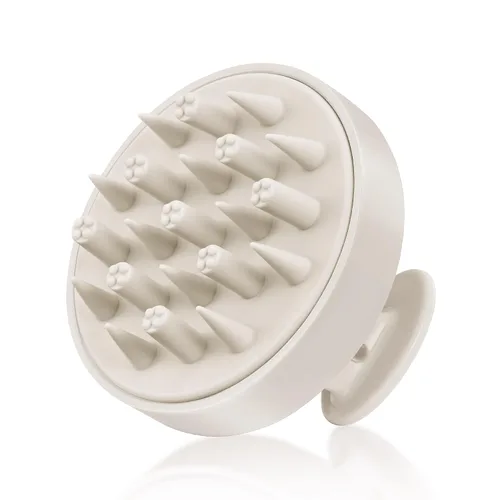 Miniatura 13 de HEETA - Masajeador de cuero cabelludo para el crecimiento del cabello, cepillo de champú, exfoliante para el cuero cabelludo con cerdas de silicona