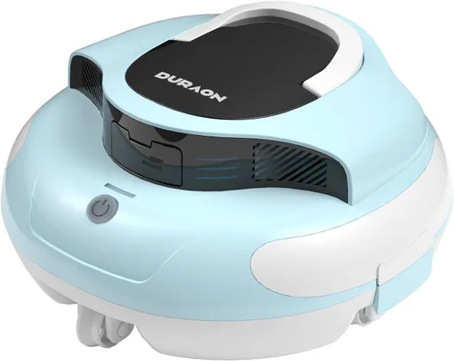 Aspiradora inalámbrica profesional para piscina: sistema avanzado de doble unidad, duración de la batería de 100 minutos, navegación inteligente,