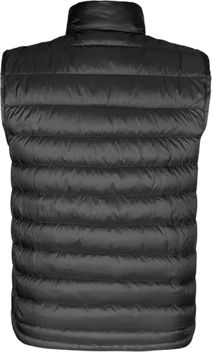 Miniatura 2 de Bakery Chaleco de plumón ligero plegable para hombre, chaleco acolchado con cuello alto, chaleco con cremallera, chaqueta sin mangas
