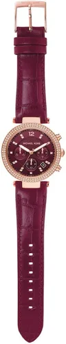 Miniatura 7 de Michael Kors - Reloj Parker de acero inoxidable con detalles de diamantes