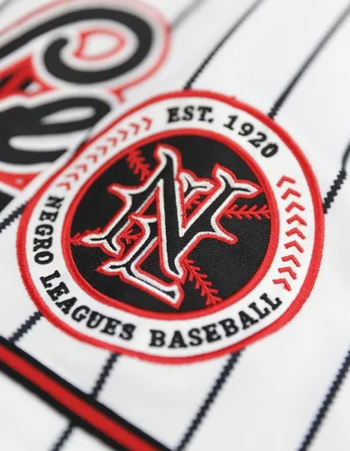 Miniatura 4 de Big Boy Negro Leagues S8 Conmemorativo Mens Baseball Jersey [Blanco] - ID#63332-170-208-0-0