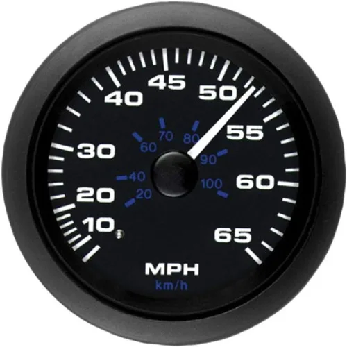 Miniatura 2 de Kit de Velocímetro Negro Premier Pro de 3 pulgadas y 80 MPH para Sierra 62723P, 8K, 3