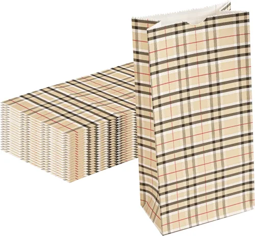 Miniatura 17 de Restaurantware Bag Tek - Bolsas de papel de 2 libras, 100 bolsas de almuerzo desechables, pequeñas para almuerzos, sándwiches y aperitivos, bolsas
