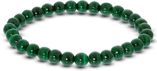 Miniatura 35 de Gem Avenue Handmade Round Bead Stretch Bracelet Unisex Natural Stone Beaded Jewelry for Men & Women, Elastic Wristband for Daily Wear
