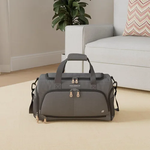 Miniatura 2 de Ultimate Gym Bag 2.0 La bolsa de lona duradera diseñada por Crowdsource con 10 compartimentos óptimos que incluyen bolsa resistente al agua