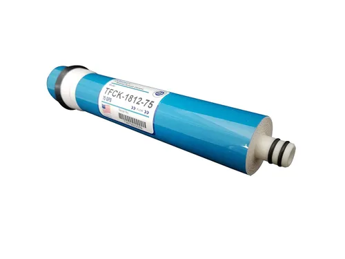 Miniatura 3 de PureT TFCK-1812-75 - Filtro de membrana semipermeable de ósmosis inversa, capacidad de 75 galones por día, filtro de agua para purificación