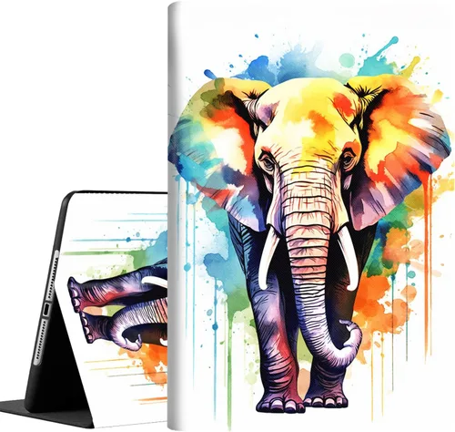 Miniatura 13 de Funda para 9.7 pulgadas 2017 2018/iPad air/iPad Air 2, apagado automático/encendido multiángulo de visión delgada folio caso de la cubierta