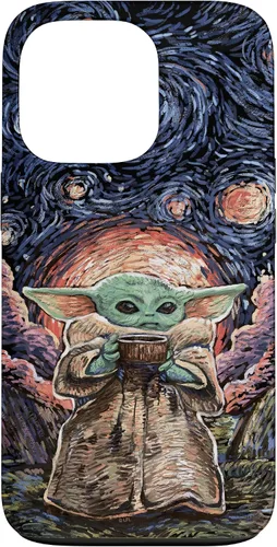 Miniatura 10 de Star Wars: The Mandalorian The Child Starry Night Style - Carcasa para iPhone 17